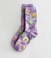 New Look Lilac Brunch Socks